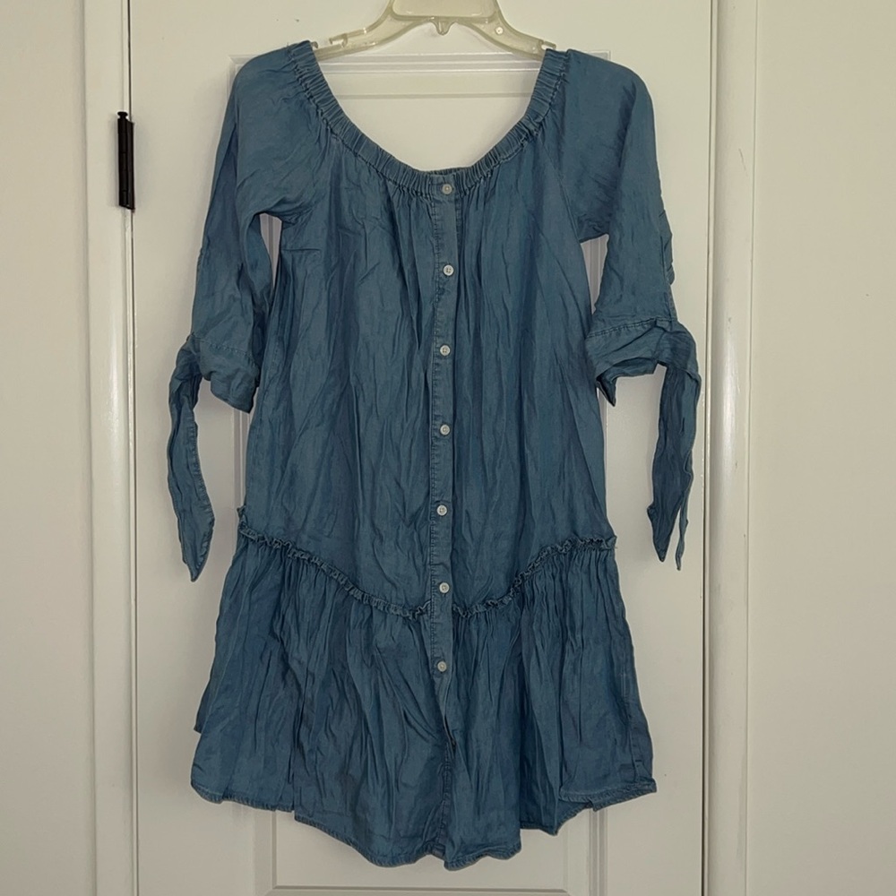 Chambray Dress